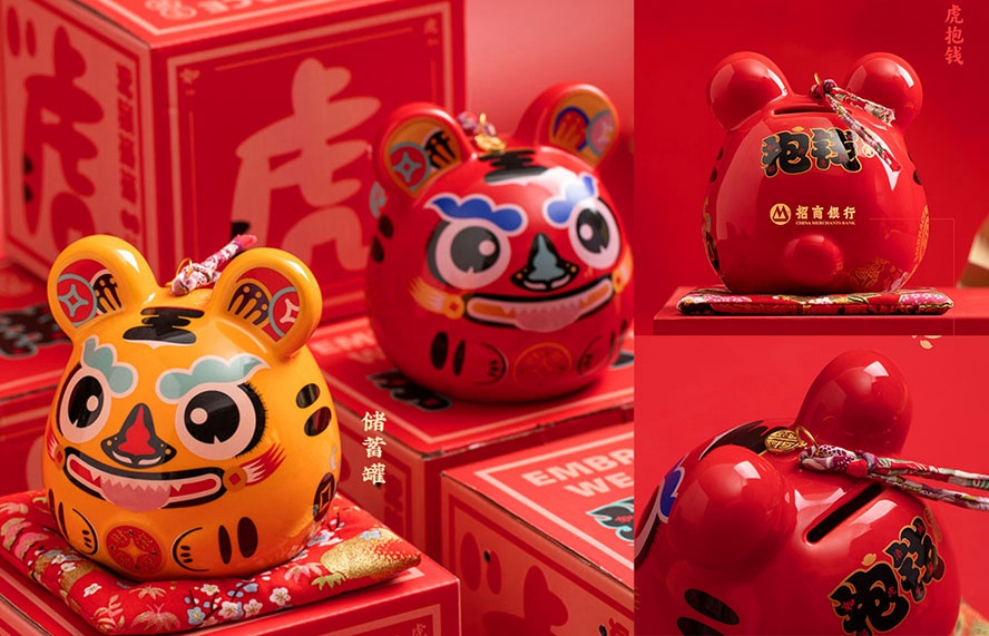 100元以內禮品老虎存錢罐