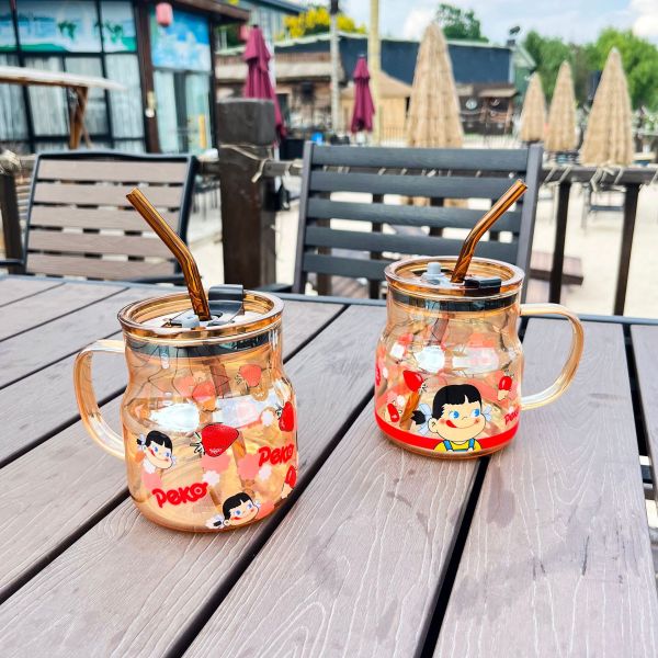 可愛草莓姐妹玻璃杯|三八禮品
