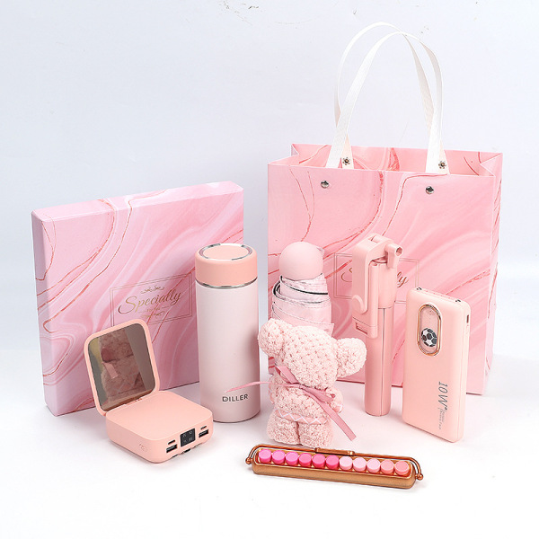 粉色系伴手禮套裝|三八婦女節禮品