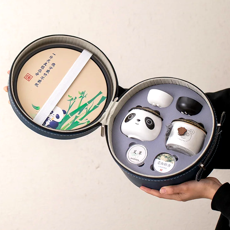 熊貓茶具套裝|銀行大客戶禮品